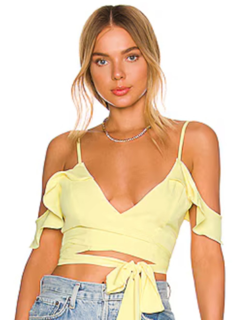 More To Come Women's Yellow Blouse